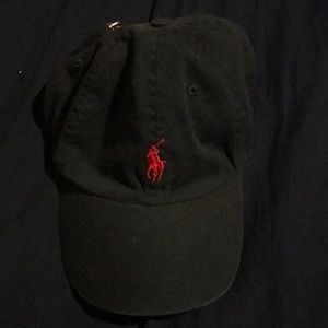 Polo by Ralph Lauren Black Baseball Cap
